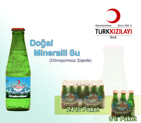 Kızılay Soda Sade 200 ml. 24'lü Koli